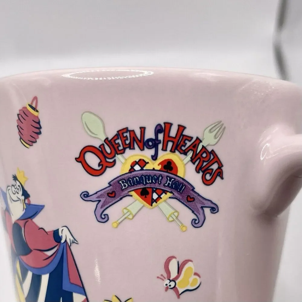 Alice in Wonderland Souvenir Cup Queen of Hearts Banquet Hall Tokyo Disney